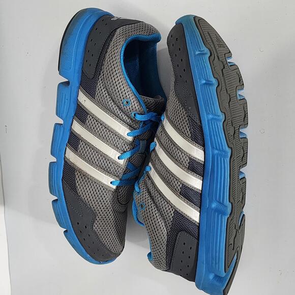 942 Adidas Breeze 101 Men's Running Shoes Gray Size 12 - Picture 5 of 10